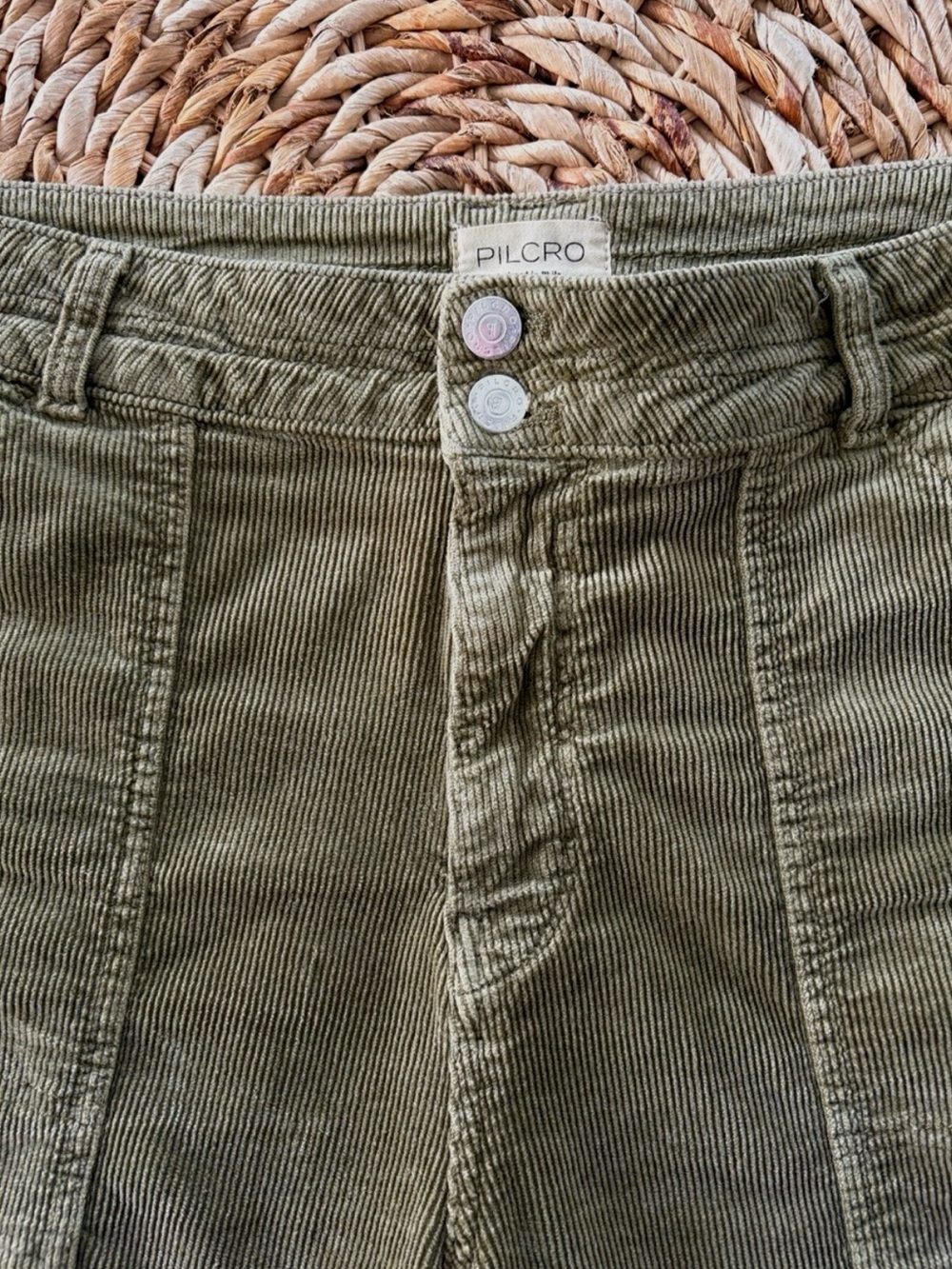 Anthropologie Pilco The Wanderer High Rise Relaxed-Leg Corduroy Pant - Picture 10 of 16